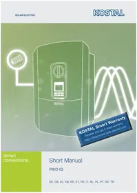 Notice Kostal IQ 8.5 Chargeur de piles