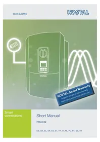 Notice Kostal IQ 10 Chargeur de piles