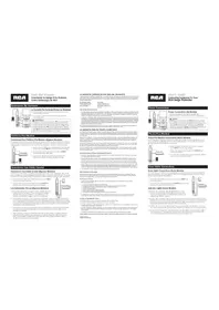 Notice RCA PS73102C2 Prise murale