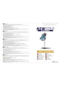 Notice Newstar TABLETD150 Equipement DJ