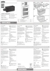Notice FLORABEST IAN 330990 Boîte de rangement