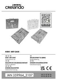 Notice Crelando IAN 359964 Matériel de dessin enfant