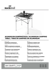 Notice Rocktrail HG06177 Table de camping
