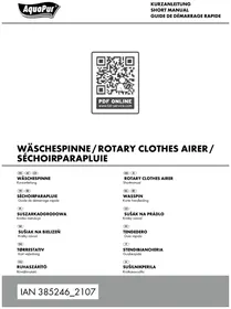 Notice AQUAPUR IAN 385246 Sèche-linge