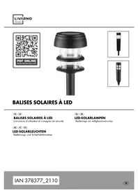 Notice Livarno Lux 10641A Luminaire