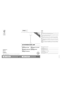 Notice Livarno Lux SW0501000F02 Luminaire