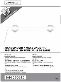 Notice Livarno Lux IAN 290615 Luminaire