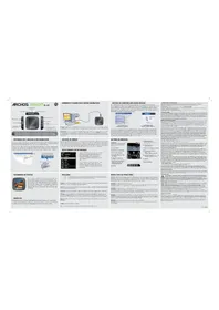 Notice ARCHOS 14 VISION Lecteur mp3