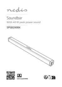 Notice NEDIS SPSB200BK Äänipalkki