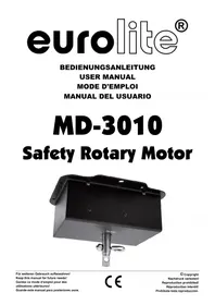 Notice Eurolite MD3010 Éclairage