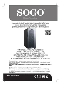 Notice Sogo NEVSS21905 Cave à vin