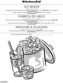 Notice KITCHENAID KUID308E Máquina de hielo