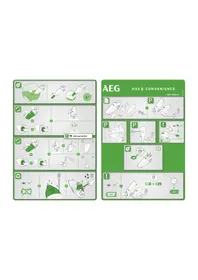 Notice AEG HX613DBW Aspirateur sans fil