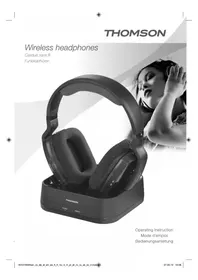 Notice THOMSON WHP3311BK Casque audio