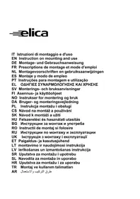 Notice ELICA GALAXY P 80 XW Hotte aspirante