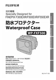 Notice FUJIFILM WPFXF500 Sac caméra