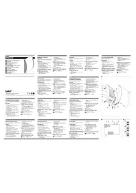 Notice Satel SPW210 Système d'alarme