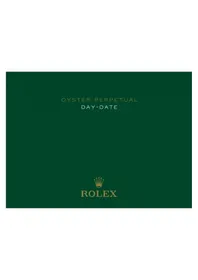 Notice Rolex DAYDATE Montre