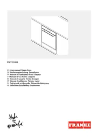 Notice FRANKE FMY 99 HS BK Oven