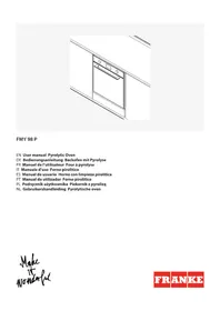 Notice FRANKE FMY 98 P BK Oven