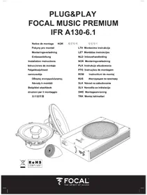 Notice FOCAL IFR A1306.1 Caisson de basses