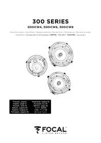 Notice FOCAL 300 ICW4 Système home cinéma