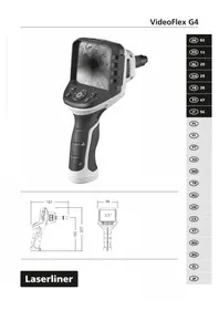 Notice Laserliner VIDEOFLEX G4 FIX Caméra d'inspection