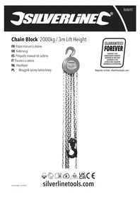 Notice SILVERLINE 868692 Sprzęt do podnoszenia