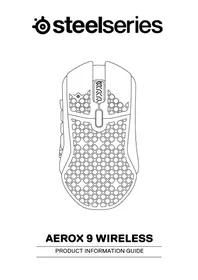 Notice STEELSERIES AEROX 9 WIRELESS 鼠标