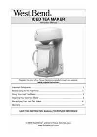 WestBend 68303 - Tea maker