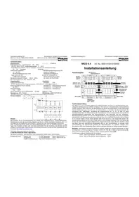 Notice Murr Elektronik MICO 4.4 Automatisme industriel