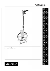 Notice Laserliner ROLLPILOT S12 Távolságmérő
