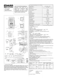 Notice Murr Elektronik MB CAP 2024 Alimentation d'énergie non interruptible