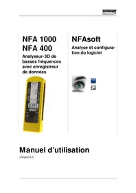 Notice Gigahertz Solutions NFA1000 Détecteur