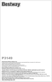 Notice BESTWAY 6713E Lit d'air