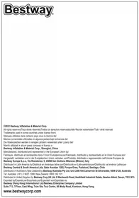 Notice BESTWAY 24070 Masque de plongée