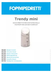Notice Foppapedretti TRENDY MINI Siège de voiture