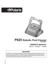 Notice POLARIS P825 Pool