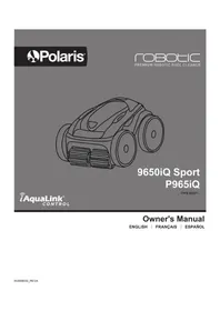 Notice POLARIS P965IQ Pool