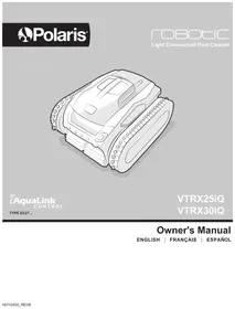 Notice POLARIS VORTRAX 25IQ Pool