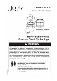 Notice Jandy TRUFIT Pompe piscine