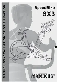 Notice Maxxus SPEEDBIKE SX 3 Vélo d'appartement