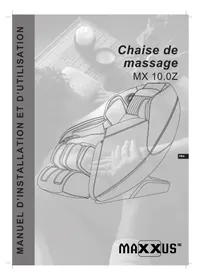 Notice Maxxus MX 10.0 ZERO Appareil de massage