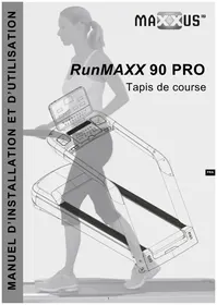 Notice Maxxus RUNMAXX 90 PRO Tapis de course