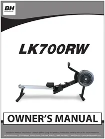 Notice BH FITNESS LK700RW Rameur