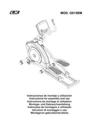 Notice BH FITNESS LK8150 (TV) Bicicletta ellittica