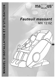 Notice Maxxus MX 12.0Z Appareil de massage