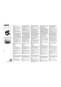 Notice PRINCESS SANDWICH MAKER DELUXE 127003 Pince pour croque monsieur