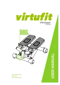 Notice VirtuFit ST10 Formateur de vélo d'intérieur
