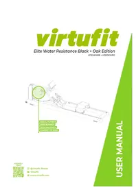 Notice VirtuFit ELITE WATER RESISTANCE Rameur